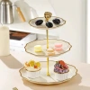 Khay 3 tầng lá sen mới - Đựng mứt, trái cây, bánh kẹo, hạt - Giá ưu đãi 169.000 5