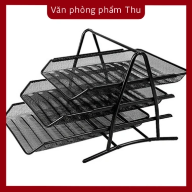 Khay 3 tầng sắt siêu bền, giá chỉ 290.000₫ - Tiết kiệm 75.400₫, phù hợp cho nhà bếp và phòng ăn 2
