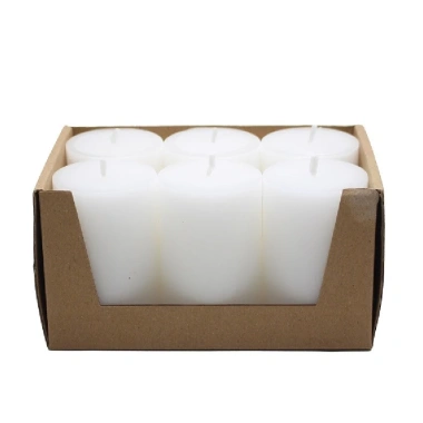 Khay 6 nến trụ tròn 22 màu không mùi Eden Candle EDC115 5x8cm Giá 79.200 VND