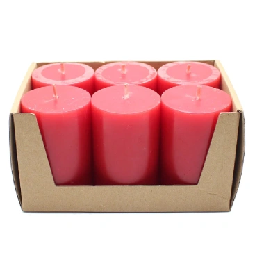 Khay 6 nến trụ tròn 22 màu không mùi Eden Candle EDC115 5x8cm Giá 79.200 VND 10 Khay 6 nến trụ tròn 22 màu không mùi Eden Candle EDC115 5x8cm Giá 79.200 VND 10