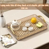 Khay Acrylic Lilys sang trọng - Đựng ly, cốc, úp trà chịu nhiệt, bền đẹp, dễ vệ sinh, chỉ 120.047 VND 3