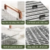Khay Acrylic Lilys sang trọng - Đựng ly, cốc, úp trà chịu nhiệt, bền đẹp, dễ vệ sinh, chỉ 120.047 VND 8