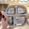 Khay Ăn 3 Ngăn Cappybara Cho Bé và Thìa Inox 316 - An Toàn, Giá 110k (Giảm 30k) 6
