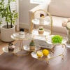 Khay bánh kẹo 3 tầng mẫu mới – Đựng mứt Tết, trái cây, giá ưu đãi 185k