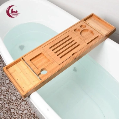 Khay Bồn Tắm Đa Năng Giá Đỡ Xà Phòng + Khe Cắm Cốc Điện Thoại - Giá 484.000₫ Khay Bồn Tắm Đa Năng Giá Đỡ Xà Phòng + Khe Cắm Cốc Điện Thoại - Giá 484.000₫