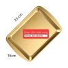 Khay chén inox màu vàng sang trọng - Đựng nước chấm, nước sốt - Giá ưu đãi 26.250đ 5