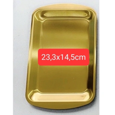 Khay chén inox màu vàng sang trọng - Đựng nước chấm, nước sốt - Giá ưu đãi 26.250đ 7