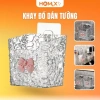 Khay dán tường Homix chống nước, phù hợp phòng tắm và bếp, giá chỉ 49.300₫
