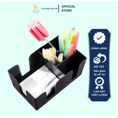 Khay Đê Ống Hút, Thìa Nhựa Đa Năng, Kệ Nhựa Giấy Ăn Mta-Mart2 - 138.000 VND 3 Khay Đê Ống Hút, Thìa Nhựa Đa Năng, Kệ Nhựa Giấy Ăn Mta-Mart2 - 138.000 VND 3