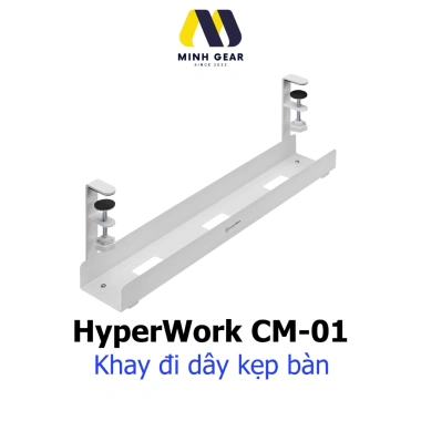Khay đi dây kẹp bàn HyperWork CM01 chính hãng - Giá ưu đãi 85.000₫ 10