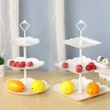 Khay dĩa đựng trái cây bánh kẹo, hoa quả 3 tầng sang trọng - Giá 69.000₫