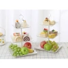 Khay dĩa đựng trái cây bánh kẹo, hoa quả 3 tầng sang trọng - Giá 69.000₫ 2