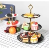 Khay dĩa đựng trái cây bánh kẹo, hoa quả 3 tầng sang trọng - Giá 69.000₫ 8
