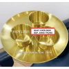 Khay đĩa tròn inox mạ vàng bạc sang trọng - Giá chỉ 38.250đ giảm tới 10.710đ 2