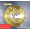Khay đĩa tròn inox mạ vàng bạc sang trọng - Giá chỉ 38.250đ giảm tới 10.710đ 3