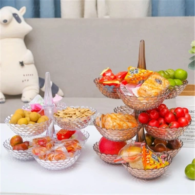 Khay Đựng Bánh Kẹo Trái Cây 1 Tầng 3 Ngăn - Trang Trí Nhà Cửa, Giá Siêu Tiết Kiệm 57.225₫ 4