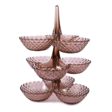 Khay Đựng Bánh Kẹo Trái Cây 1 Tầng 3 Ngăn - Trang Trí Nhà Cửa, Giá Siêu Tiết Kiệm 57.225₫ 5