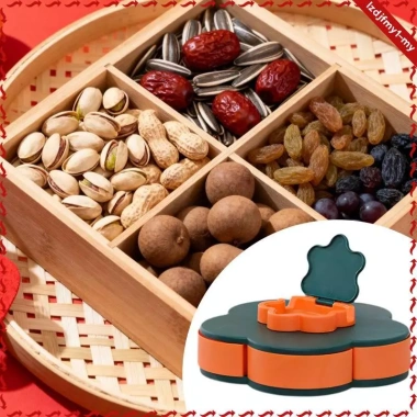Khay đựng đồ ăn nhẹ leipupa xoay thực tế, phục vụ bàn tiệc và tiệc cưới, giá 231.000₫ 2