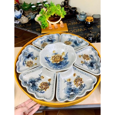 Khay Đựng Mâm Cúng Gia Tiên Cao Cấp Gỗ & Tre - Sang Trọng, Giá 240.000 VNĐ
