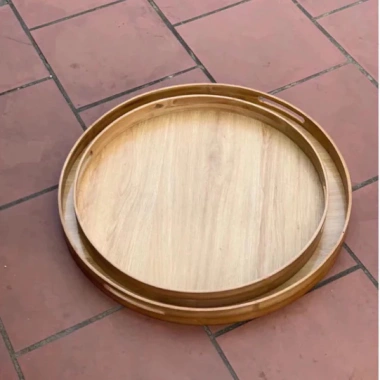 Khay Đựng Mâm Cúng Gia Tiên Cao Cấp Gỗ & Tre - Sang Trọng, Giá 240.000 VNĐ