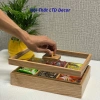 Khay đựng mứt gỗ sồi LTD Decor - Hộp bánh kẹo Tết 4-6 ngăn, quà Tết, 400.000₫ 6