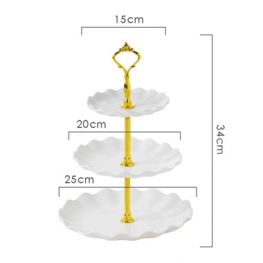 Khay đựng mứt Tết 3 tầng cao cấp – Thiết kế sang trọng, đẹp mắt, chỉ 60.000₫