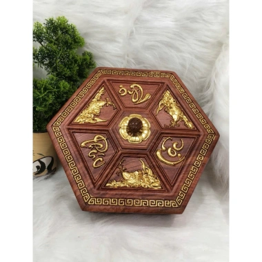 Khay đựng mứt Tết sang trọng, hộp bánh kẹo khắc chữ Phúc Lộc Thọ - 299.000