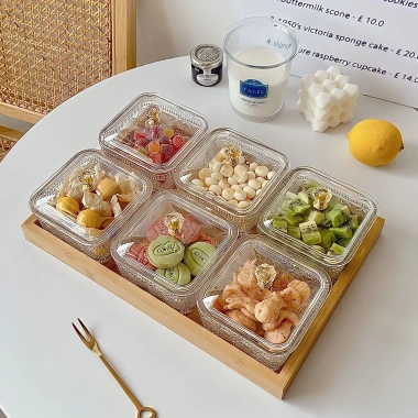 Khay Đựng Mứt Tết Thuỷ Tinh Cao Cấp - Giảm giá 22% - Chỉ 310.000 VND