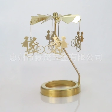 Khay đựng nến thơm xoay Mina - Phụ kiện trang trí đèn cầy, giá ưu đãi 97.000₫
