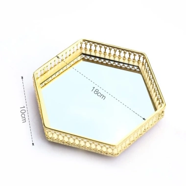 Khay đựng nến thơm xoay Mina - Phụ kiện trang trí đèn cầy, giá ưu đãi 97.000₫