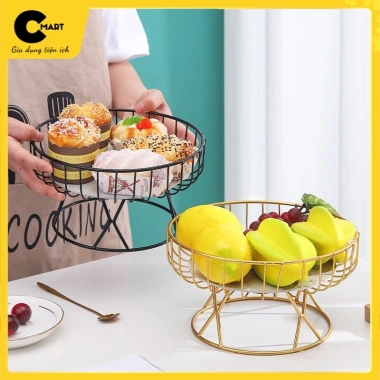 Khay Đựng Trái Cây và Đồ Ăn Nhẹ - Trang Trí Phòng Khách Phòng Ăn, Giá 125.000 VND 2 Khay Đựng Trái Cây và Đồ Ăn Nhẹ - Trang Trí Phòng Khách Phòng Ăn, Giá 125.000 VND 2