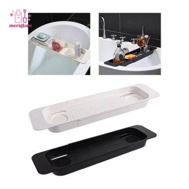 Khay giá lưu trữ bồn tắm đa chức năng cho nến, sách, khăn - giảm còn 267k