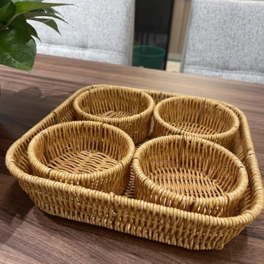 Khay Giả Mây Đa Năng Tết – Đựng Mứt, Trái Cây, Bánh Kẹo, Giá ưu đãi 249.000 7