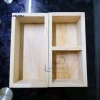 Khay gỗ 10x20 - Hộp gỗ chữ nhật trồng cây, đựng quà, dụng cụ, chỉ 33.500₫