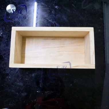 Khay gỗ 10x20 - Hộp gỗ chữ nhật trồng cây, đựng quà, dụng cụ, chỉ 33.500₫ 3