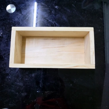 Khay gỗ 10x20 - Hộp gỗ chữ nhật trồng cây, đựng quà, dụng cụ, chỉ 33.500₫ 5