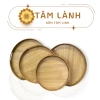 Khay Gỗ 2 Mặt Phủ Vân Gỗ - Khay Tre, Hoa Mặt Trời, Mây - Mâm Cúng Gia Tiên Giá 130.000đ