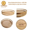 Khay Gỗ 2 Mặt Phủ Vân Gỗ - Khay Tre, Hoa Mặt Trời, Mây - Mâm Cúng Gia Tiên Giá 130.000đ 5