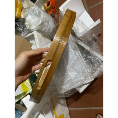 Khay gỗ đa năng bộ bát đĩa hoa mặt trời - Đặt riêng, chuẩn đẹp, giảm giá 169,000₫ 8