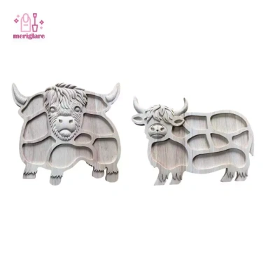 Khay gỗ dễ thương tấm tráng miệng - Đĩa trang trí nhà hàng, bàn ăn, quán cà phê - 356.400₫