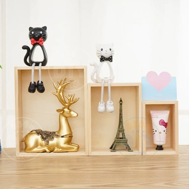 Khay gỗ decor đa năng, hộp quà thông tự nhiên, gói quà & trang trí, nhiều kích thước – Giá 36.270₫