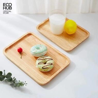 Khay Gỗ ECOHUB - Đĩa Đựng Trà Bánh Kẹo Noel Tết, Đa Kiểu, Giá 58.000đ 3 Khay Gỗ ECOHUB - Đĩa Đựng Trà Bánh Kẹo Noel Tết, Đa Kiểu, Giá 58.000đ 3
