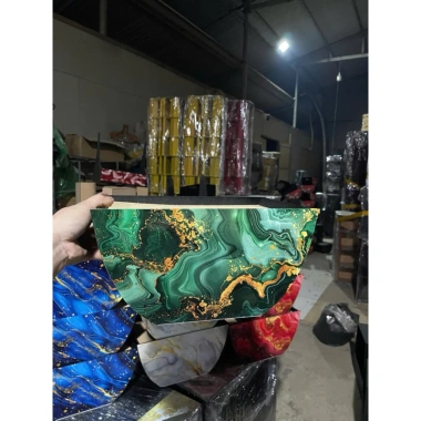 Khay gỗ hot đựng quà Tết - Giỏ bát sang trọng, giảm giá 65.000đ (giá gốc 78.650đ)
