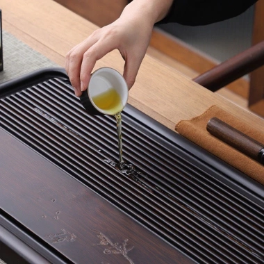 Khay Gỗ Nâu Cao Cấp - Bàn Trà, Kê Ấm, Chén Trà Đạo, Đa Kích Thước, Giá Giảm 304k