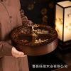 Khay gỗ nâu chia ngăn hươu vàng – Đựng bánh kẹo Tết, decor phòng khách, 260.000đ 2