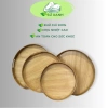 Khay Gỗ phủ vân gỗ, khay tre, Hoa Mặt Trời, Khay Mây - Mâm Cúng Gia Tiên, Đường Kính 45-55cm Sứ Xanh giá 130.000₫
