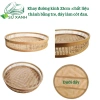 Khay Gỗ phủ vân gỗ, khay tre, Hoa Mặt Trời, Khay Mây - Mâm Cúng Gia Tiên, Đường Kính 45-55cm Sứ Xanh giá 130.000₫ 3