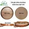 Khay Gỗ phủ vân, tre, Hoa Mặt Trời, Mây - Mâm Cúng Gia Tiên Đường Kính 45‑55cm Sứ Xanh02 giảm 130k 9