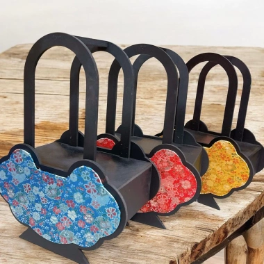 Khay gỗ trái tim đựng quà Tết thiết kế độc đáo, giá chỉ 136.000đ, giảm 19%