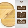 Khay gỗ tròn Decor Tết – Quà Tết, bàn trà, đựng mứt, bánh, hạt | 97.500 VNĐ – Vibasic 5